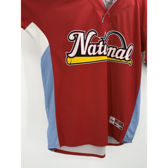 2009 Majestic MLB All Star Game National League Mens Jersey Size Large New - Picture 4 of 11